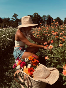 The Dakota - Raffia Fedora Hat