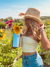 Load image into Gallery viewer, The Mesa - Raffia Cowboy Hat - Natural