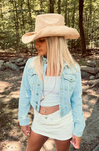 Load image into Gallery viewer, The Durango - Raffia cowboy Hat