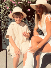 Load image into Gallery viewer, The Chloe Alexis kids Hooded Poncho Towel 3-6 years