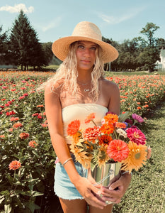 The Dakota - Raffia Fedora Hat