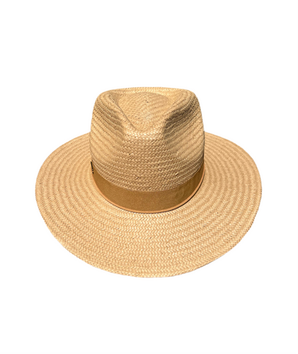 The Haze - Packable Straw Hat - Carmel