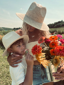 The Dakota - Raffia Fedora Hat