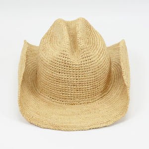The Levi - Raffia Cowboy Hat