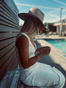 The Skyler - Raffia Lifeguard Hat