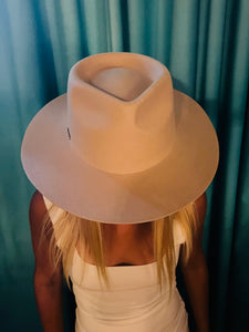 The Tucson Wool Fedora Hat - Light Camel