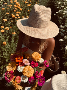 The Dakota - Raffia Fedora Hat