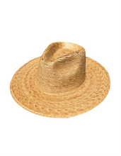 Load image into Gallery viewer, The Parker - Palm Straw Hat - Smoky