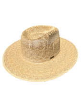 Load image into Gallery viewer, The Parker - Palm Straw Hat - Natural