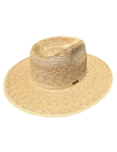The Parker - Palm Straw Hat - Natural