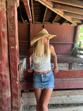 Load image into Gallery viewer, The Levi - Raffia Cowboy Hat