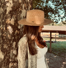 Load image into Gallery viewer, The Parker - Palm Straw Hat - Smoky