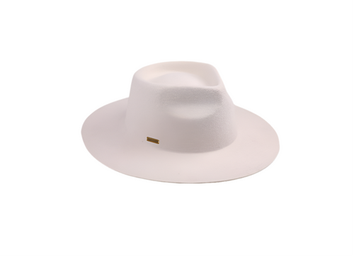 The Tucson Wool Fedora Hat - Light Apricot