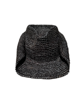 Load image into Gallery viewer, The Mesa - Raffia Cowboy Hat - Black