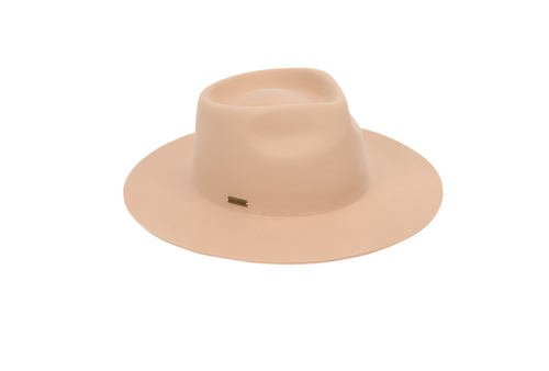 The Tucson Wool Fedora Hat - Light Camel
