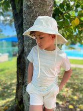 Load image into Gallery viewer, The Riley Wide Brim Packable Canvas Youth Hat