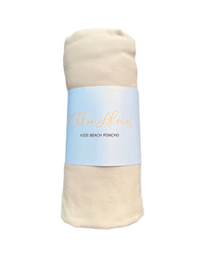 The Chloe Alexis kids Hooded Poncho Towel 3-6 years