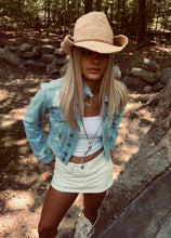 Load image into Gallery viewer, The Durango - Raffia cowboy Hat