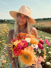Load image into Gallery viewer, The Dakota - Raffia Fedora Hat