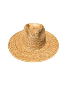 The Parker - Palm Straw Hat - Smoky