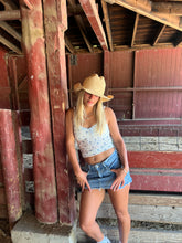 Load image into Gallery viewer, The Levi - Raffia Cowboy Hat