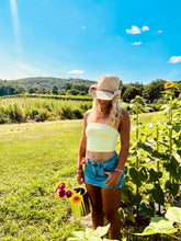 Load image into Gallery viewer, The Mesa - Raffia Cowboy Hat - Natural