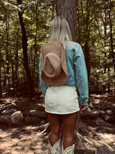 Load image into Gallery viewer, The Durango - Raffia cowboy Hat