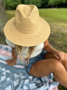 The Dakota - Raffia Fedora Hat