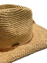 Load image into Gallery viewer, The Dallas - Raffia Fedora Hat