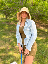 Load image into Gallery viewer, The Bucket- Raffia Hat