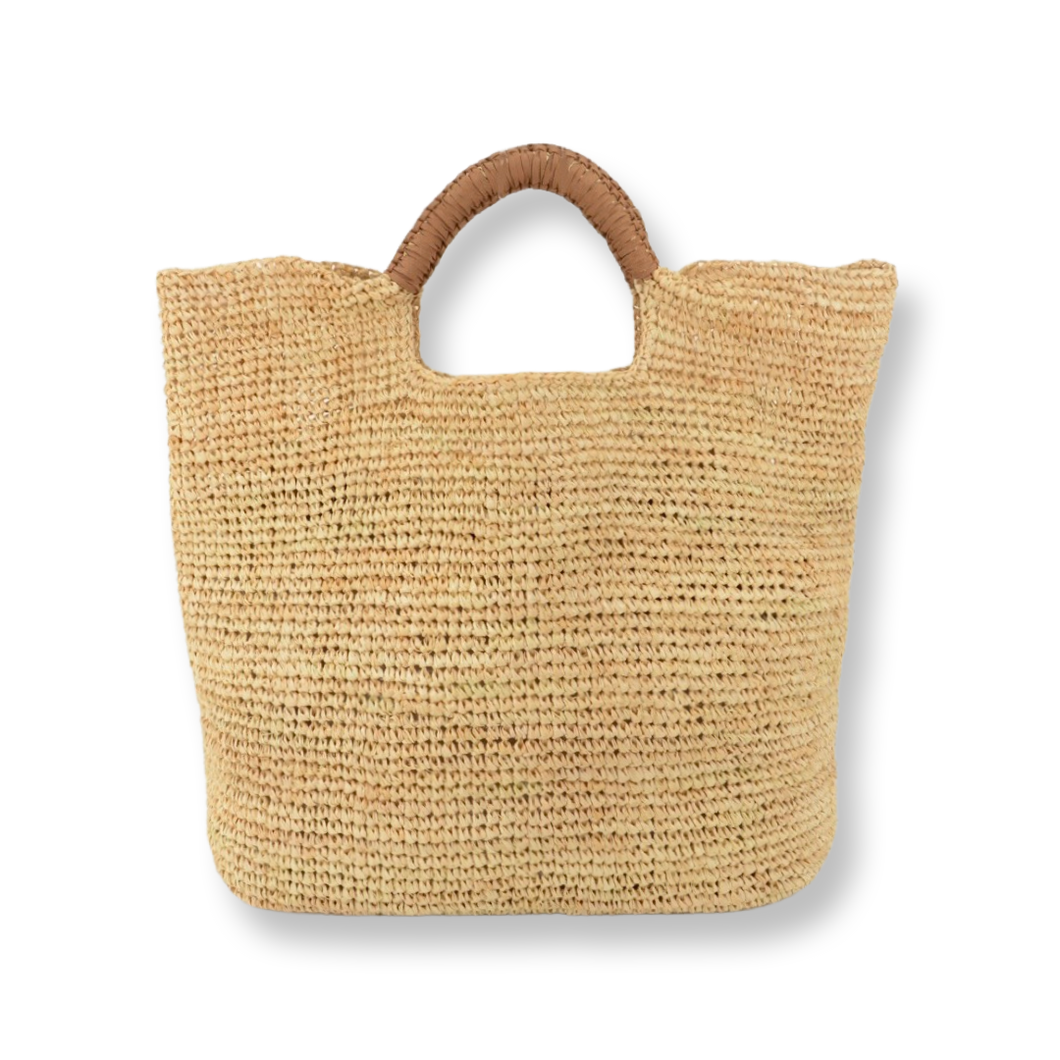 The Amara - XL Natural Tote