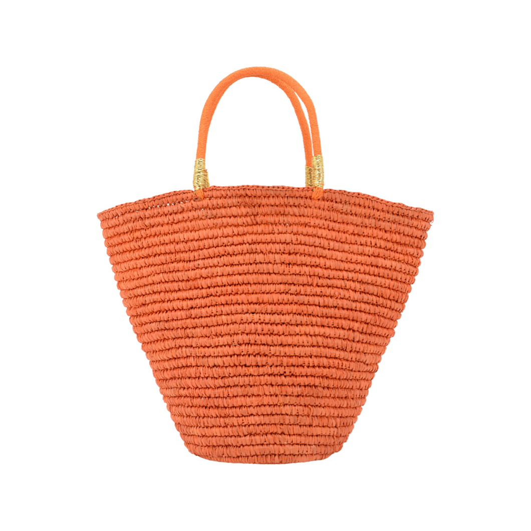 The Cora - Tangerine Tote Bag