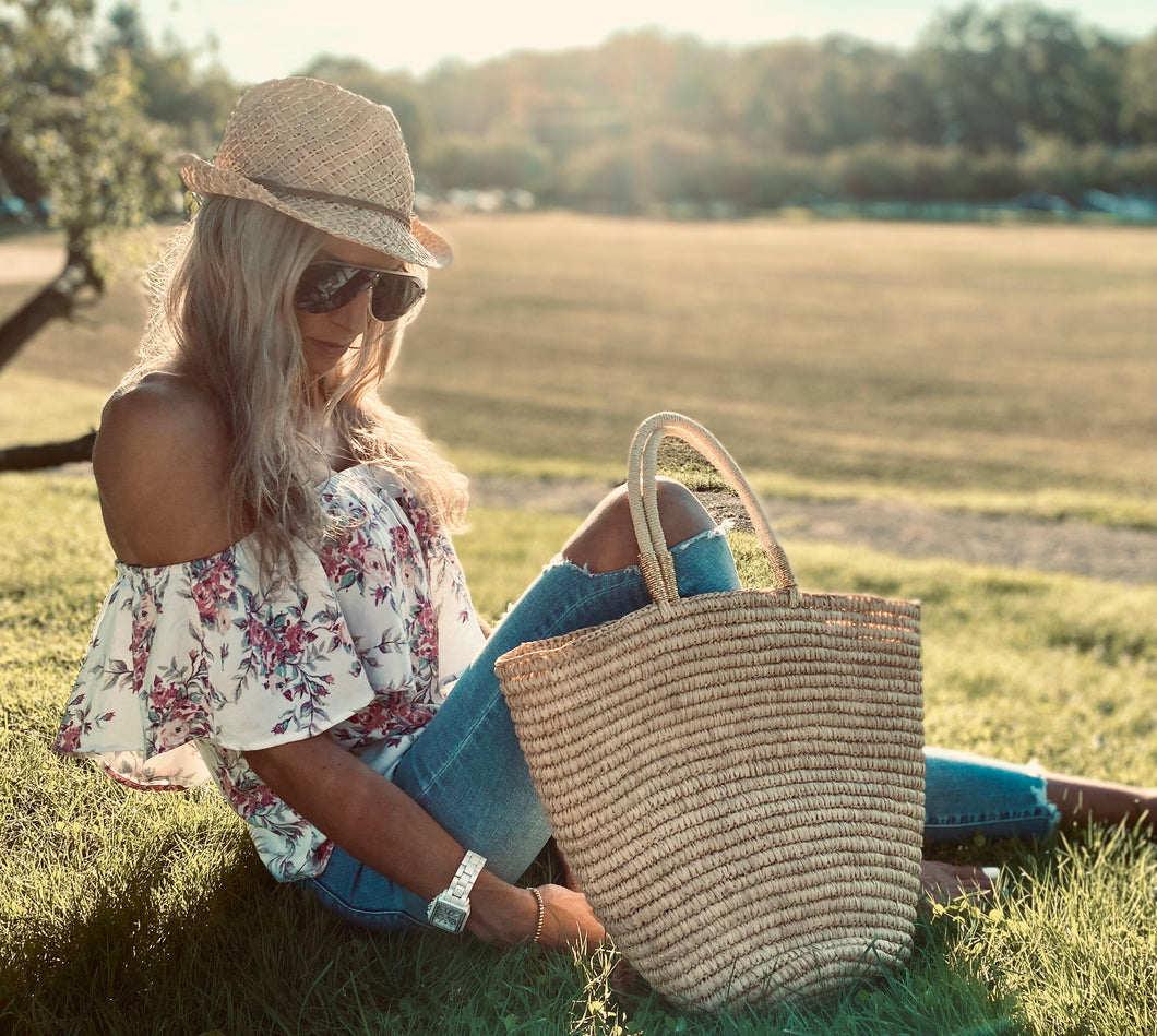 The Cora - Natural Tote Bag