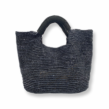 Load image into Gallery viewer, The Amara- Med Black Tote