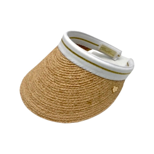 The Mika - Raffia Visor Natural